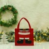 Candy Bag Christmas gift bag lovely Santa Claus gift handbag brushed cloth Christmas decorations wholesale