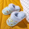 Children's cotton slippers, boys and girls, baby fur slippers, home cartoon children's cotton shoes