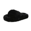 Plus size fall/winter Korean style all-match outer wear flat-bottomed fashion furry factory women's slippers direct supply