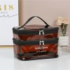 Net red cosmetic bag women's double-layer large capacity portable washing bag box waterproof cosmetic travel storage bag