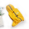 Reflective pet raincoat four legged dog raincoat outdoor hooded waterproof poncho for all seasons