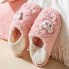 Bag heel cotton slippers women's comfortable soft bottom office interior and exterior home cotton slippers