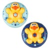 Summer bath electric induction water spray toy ball children's baby bathroom bath toy water spray swimming ring little yellow duck