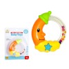 Newborn baby toy 0-1 year old rattle set combination, infant baby puzzle early education moon ringing hand bell