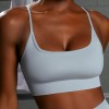 2021 autumn and winter seamless yoga clothes women's beautiful back sports fitness clothes European and American hip lifting high waist Yoga Pants 