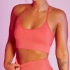 2021 European and American seamless yoga clothes women's sports fitness clothes long sleeve quick drying running high waist hip lifting pants 