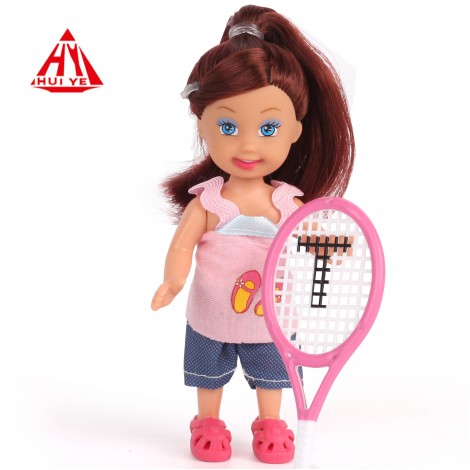 4.5ch mini vinyl girl toys cute doll