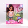 4.5ch mini vinyl girl toys cute doll