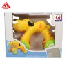 Huiye wholesale plastic education gift cute animal drive without battery energy saving baby musical rattles toys