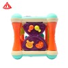 Huiye best selling wholesale colorful plastic funny activity cube early educational toys for baby