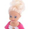 4.5inch mini vinyl girls toys doll set for kids