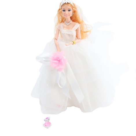 Huiye girls favorite princess toy 11 inch movable joint doll fashion dolls
