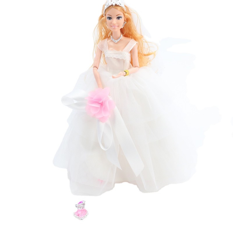 Huiye girls favorite princess toy 11 inch movable joint doll fashion dolls