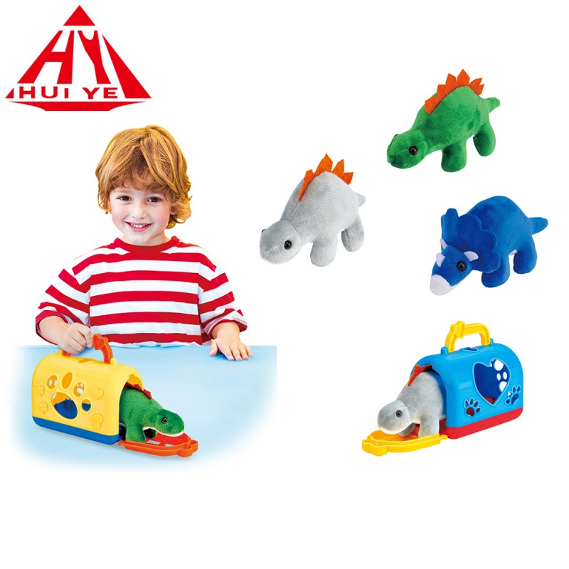 mini soft animal toy dinosaurs yiwu pet plush stuffed toy