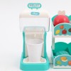 Huye 2021Amazon Hot sales order machine with sound Cute green color for kids toys kitchen set toys kids kitchen