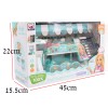 Huye 2021Amazon Hot sales order machine with sound Cute green color for kids toys kitchen set toys kids kitchen
