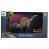Huiye amazon amazon kids toys sale plastic toy forest animal big dinosaur silicone dinosaur toy speelgoed mainan
