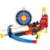 Huiye high quality plastic kids outdoor toys bow and arrow for sale