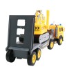 Huiye coche de juguete electrico functional sound and lights Excavator tractor kid friction toy truck friction toy vehicles