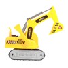 Huiye coche de juguete electrico functional sound and lights Excavator tractor kid friction toy truck friction toy vehicles
