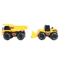 Huiye  kids engineering construction dump trailer toy truck for kids