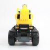 Huiye good quality city car serises super big wheel collision bounce IC light friction powered construction truck model toys car