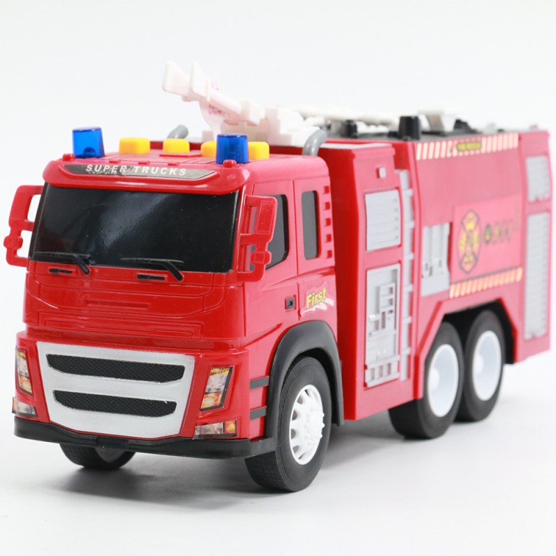 Hot Selling Kids plastic Construction Vehicle toy red truck