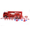 Huiye 2020 new item  1:12 scale friction container truck toy with light and sound