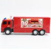 Huiye 2020 new item  1:12 scale friction container truck toy with light and sound
