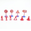Huiye 2020 new item  1:12 scale friction container truck toy with light and sound