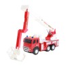 Huiye amazon hot sale 1:12 scale friction fire engine toy truck