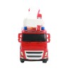 Huiye amazon hot sale 1:12 scale friction fire engine toy truck