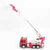 Huiye amazon hot sale 1:12 scale friction fire engine toy truck