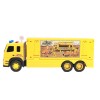 promotional kids toy truck plastic construction truck toy with light and music
