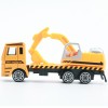 promotional kids toy truck plastic construction truck toy with light and music
