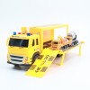 promotional kids toy truck plastic construction truck toy with light and music
