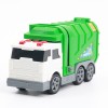 light and sound plastic friction children toy car garbage truck toy