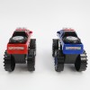 Huiye 2020 new item free wheel plastic toy car friction powered cars monster truck toys model with light and sound