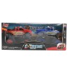 Huiye 2020 new item free wheel plastic toy car friction powered cars monster truck toys model with light and sound