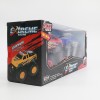 Huiye 2020 new item free wheel plastic toy car friction powered cars monster truck toys model with light and sound
