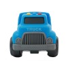 Huiye 2020 hot selling children friction toy vehicles with light and music kid free wheel police truck toy car cartoon