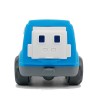 Huiye 2020 hot selling children friction toy vehicles with light and music kid free wheel police truck toy car cartoon
