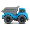 Huiye cartoon mini free wheel beach truck inertia dump car plastic friction toy vehicles tipper truck toy for kids