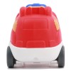 Huiye new kid cartoon fire truck small rescue car plastic mini friction power formula car toy  truck toy fire engine toy