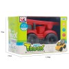 Huiye high quality small friction powered engineering truck save toy car for baby