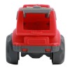 Huiye Wholesale baby learning free wheel car model cartoon plastic friction toy vehicles rescue toy fire truck toy