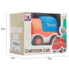 Huiye 2020 amazon popular design oyuncak arabalar vehicle toys for kids plastic friction mini toy car cartoon truck