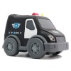 Huiye top sale friction vehicle police car toy trucks for kids