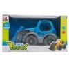 Huiye hot sale free wheel toy friction dump trurck kids construction truck toy vehicles