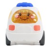 Huiye 2020 eco-friendly kids teaching toys friction vehicles cartoon truck model for baby ambulance car toy